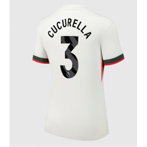 Chelsea Marc Cucurella #3 Bortatröja Kvinnor 2025-26 Kortärmad